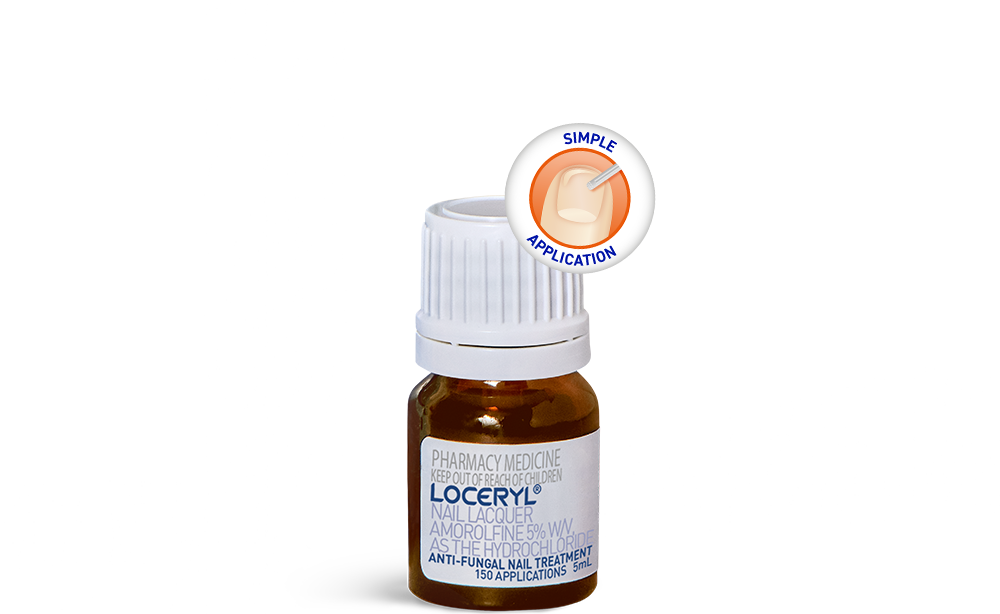 Loceryl Nail Lacquer (Amorolfine Hydrochloride) - 5% (5mL Bottle) - United  Pharmacies (UK)